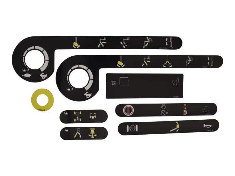 2910866 - OEM PLATFORM CONSOLE DECAL KIT - JLG
