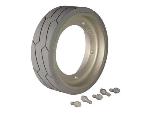 2915012 - OEM 100 X 323 TIRE/WHEEL ASSEMBLY WITH BOLTS - JLG