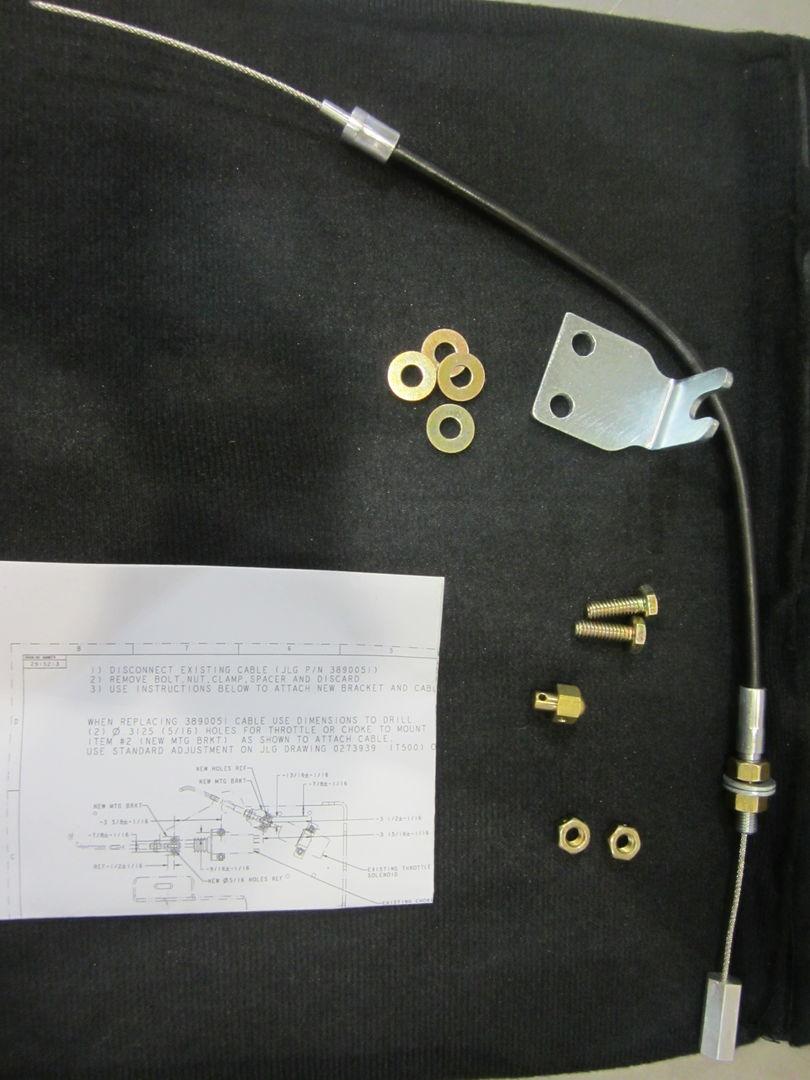 2915213 - OEM THROTTLE/CHOKE CABLE KIT - JLG