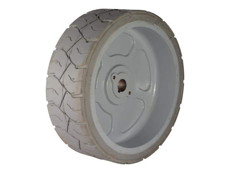 GN105454GT - OEM FRONT AND REAR WHEEL AND TIRE ASSEMBLY TO FIT GENIE MACHINES SOLID - JLG