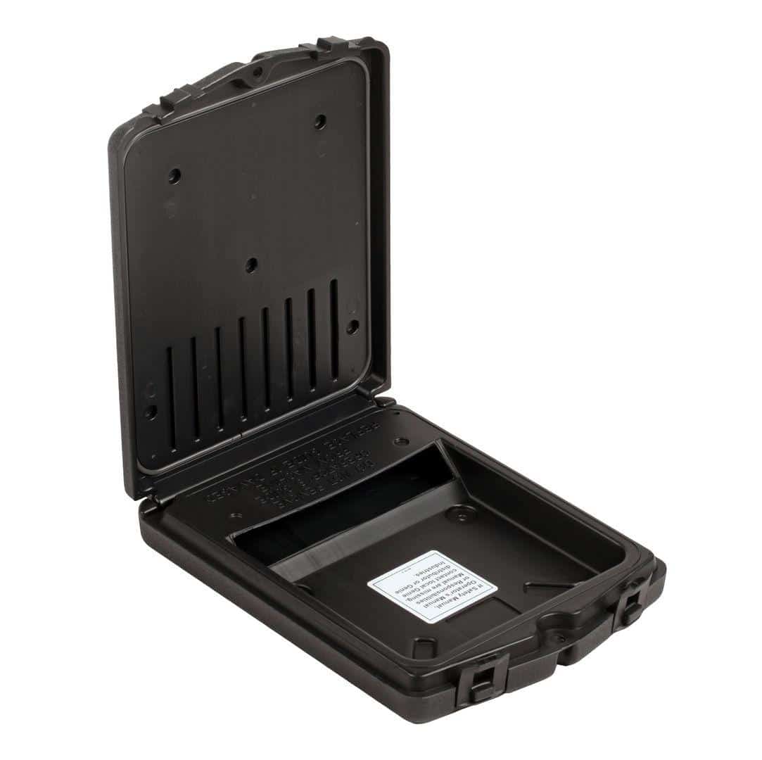 GN44743GT - OEM MANUAL STORAGE BOX WITH INTERIOR DECAL FOR VARIOUS GENIE MACHINES - JLG