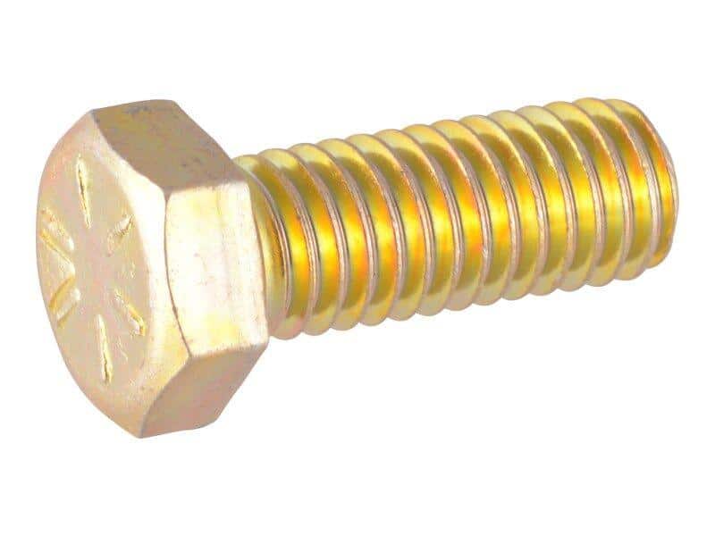 GN77692GT - OEM ZINC PLATED .375-16 X 1 BOLT GRADE 8 - JLG