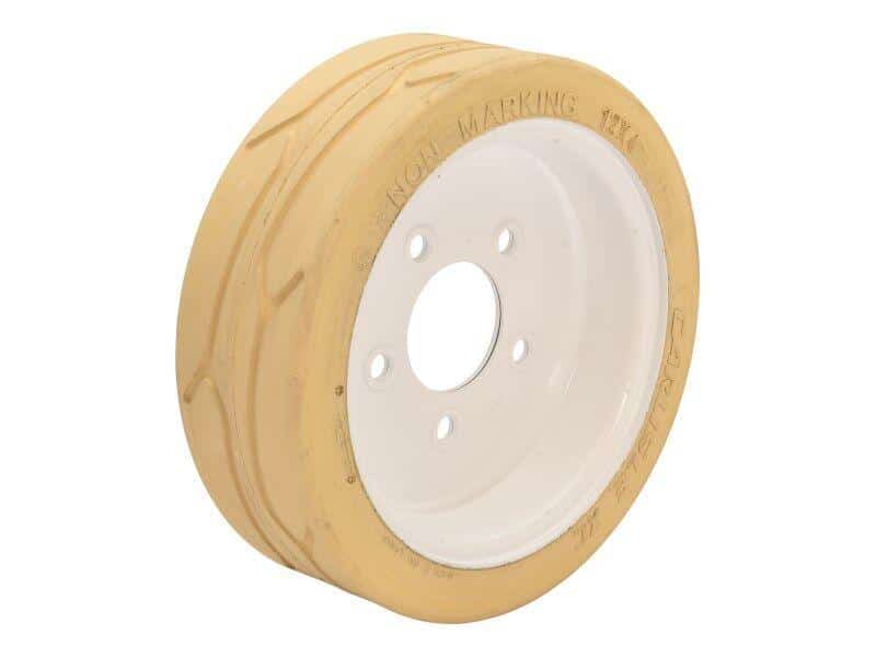 SJ158438 - OEM FRONT AND WHEEL AND TIRE ASSEMBLY TO FIT SKYJACK MACHINES SOLID - JLG