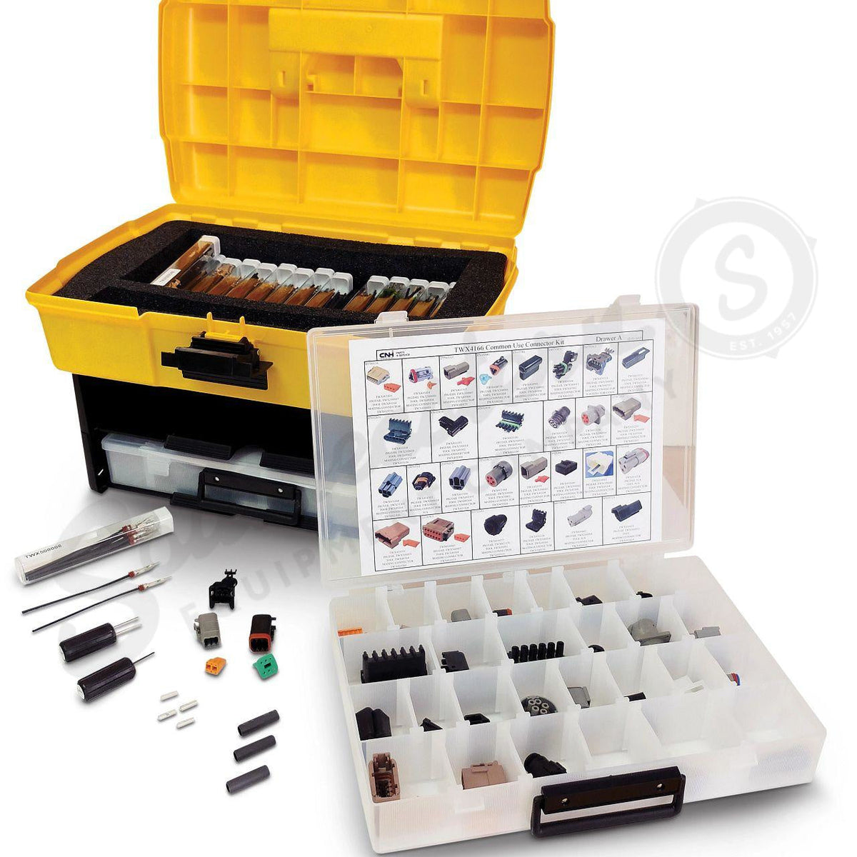 TWX4166 - OEM COMMON USE CONNECTOR COMBINE ELECTRICAL HARNESS REPAIR KIT - CASE CONSTRUCTION