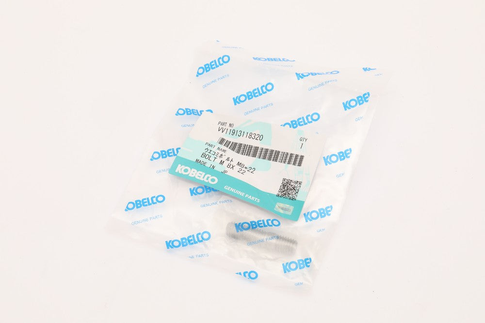 VV11913118320 - OEM BOLT M8 X 22MM - KOBELCO