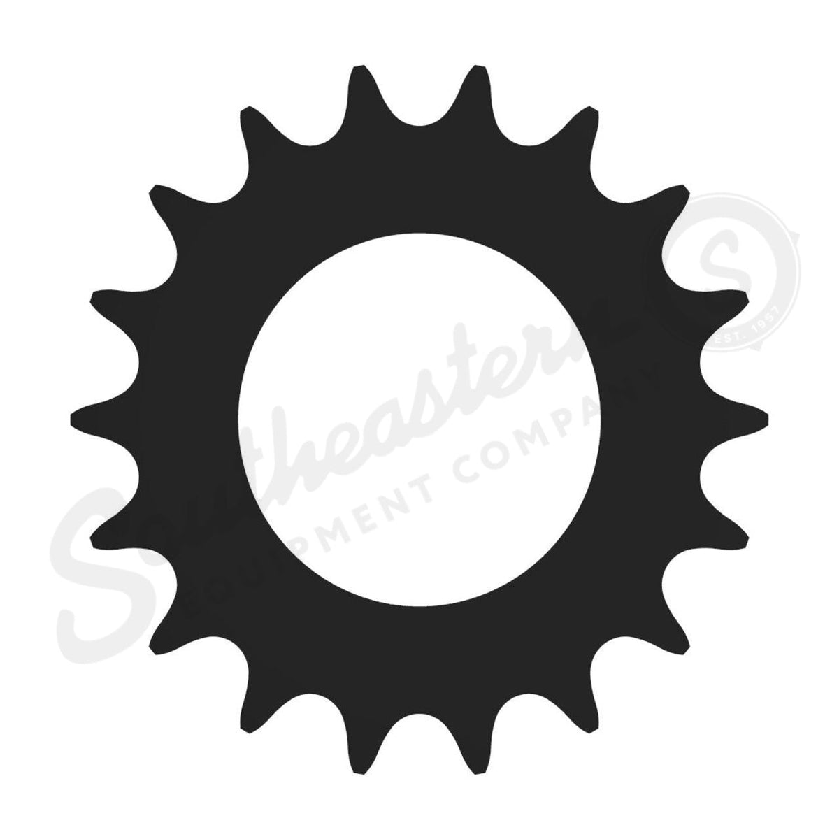 W20004018DS - OEM 18 TOOTH W SERIES SPROCKET ROUND BORE FOR 40 PITCH CHAIN - CASE CONSTRUCTION