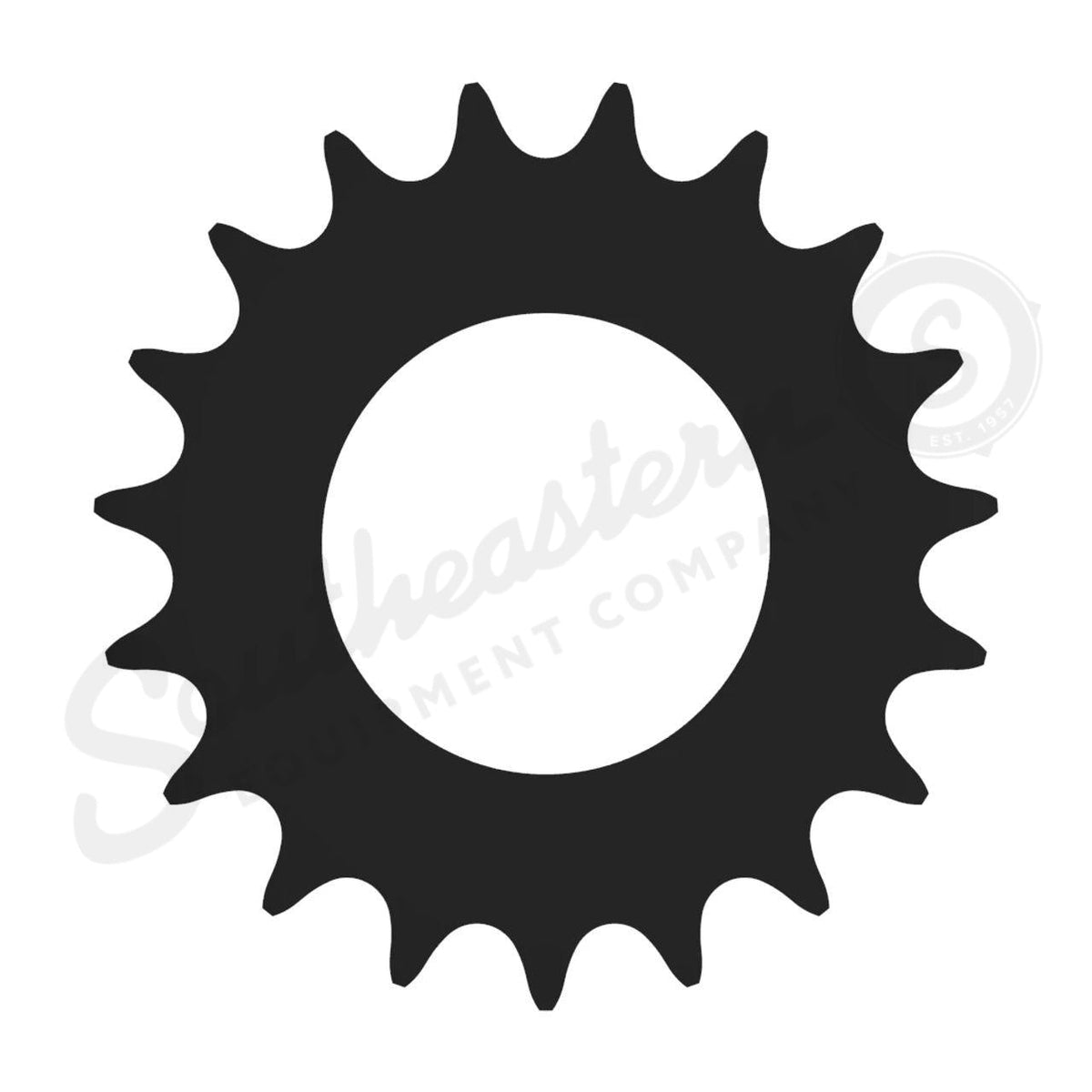 W20004019DS - OEM 19 TOOTH W SERIES SPROCKET ROUND BORE FOR 40 PITCH CHAIN - CASE CONSTRUCTION