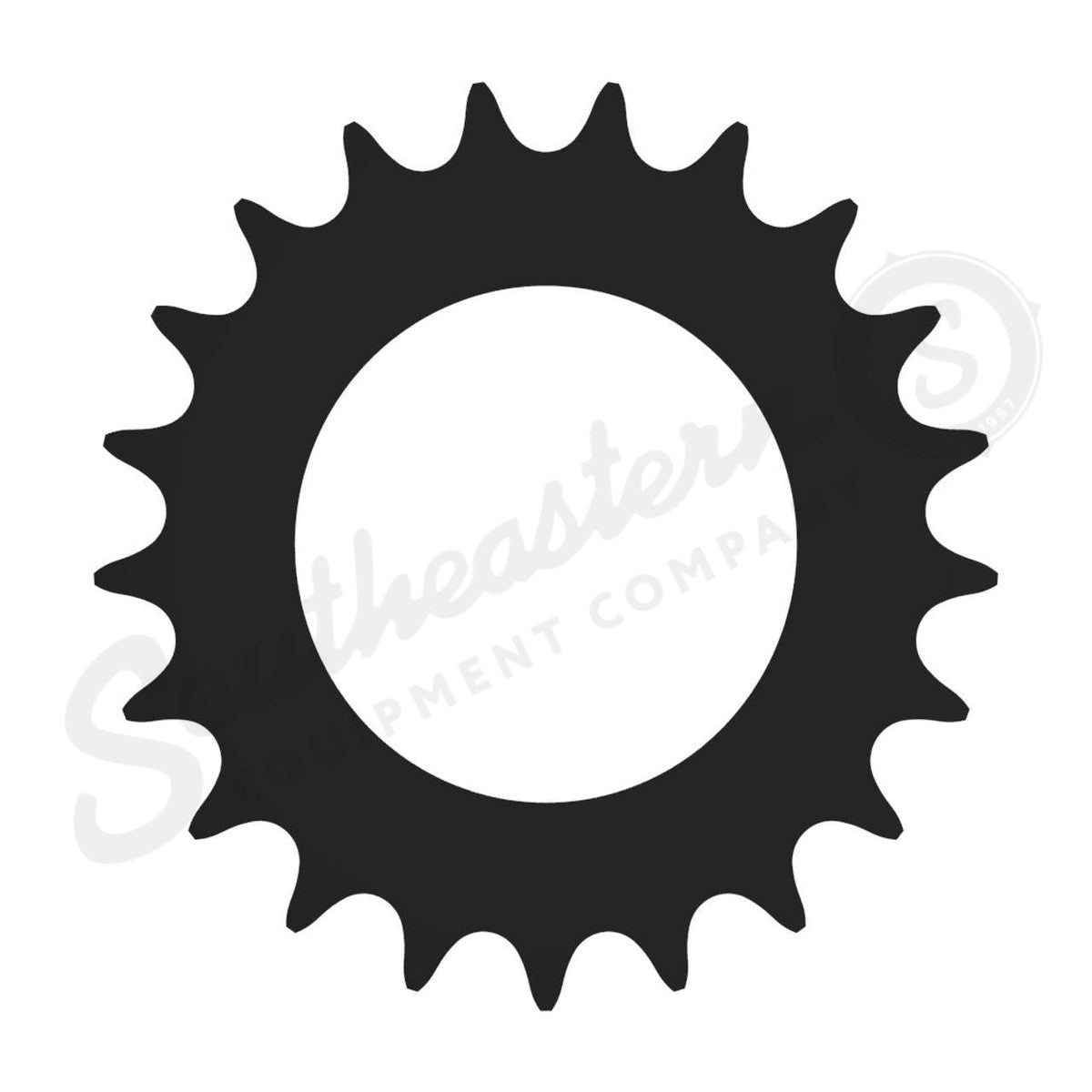 W20004021DS - OEM 21 TOOTH X SERIES SPROCKET 2" ROUND BORE FOR 40 PITCH CHAIN - CASE CONSTRUCTION