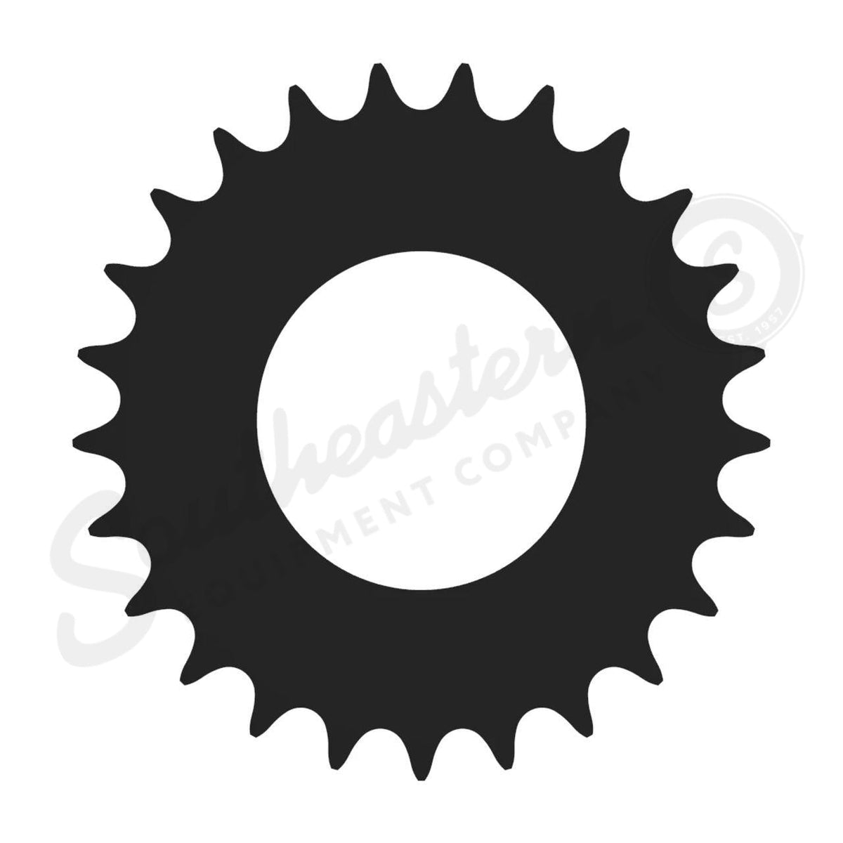 W20004025DS - OEM 25 TOOTH X SERIES SPROCKET 2" ROUND BORE FOR 40 PITCH CHAIN - CASE CONSTRUCTION