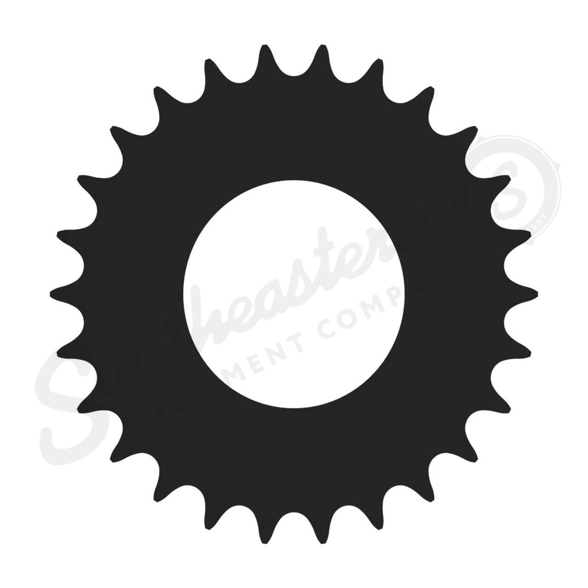 W20004026DS - OEM 26 TOOTH X SERIES SPROCKET 2" ROUND BORE FOR 40 PITCH CHAIN - CASE CONSTRUCTION