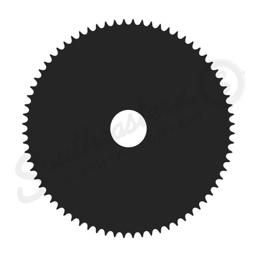 W20004072DS - OEM 72 TOOTH X SERIES SPROCKET 2" ROUND BORE FOR 40 PITCH CHAIN - CASE CONSTRUCTION