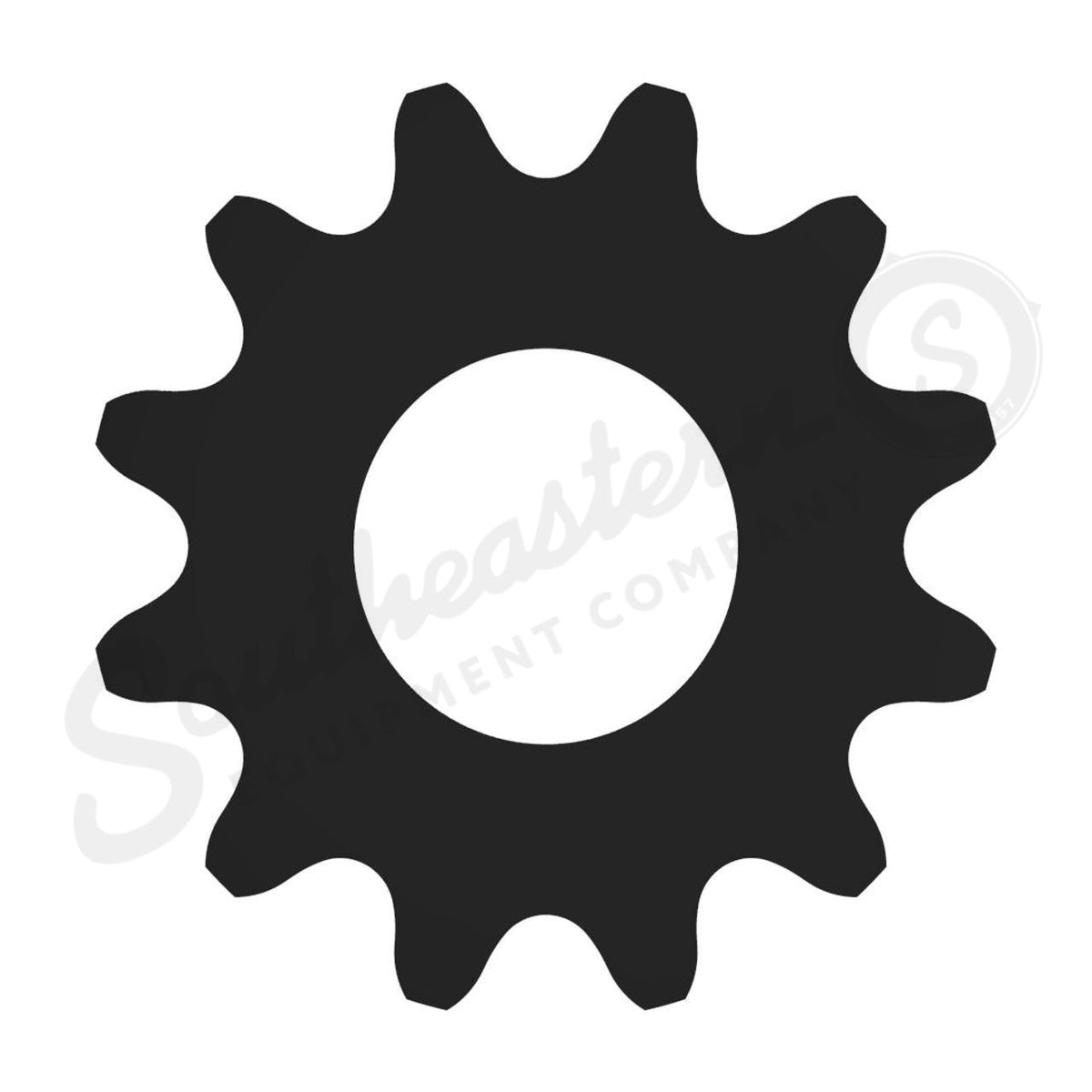 W20005012DS - OEM 12 TOOTH W SERIES SPROCKET ROUND BORE FOR 50 PITCH CHAIN - CASE CONSTRUCTION