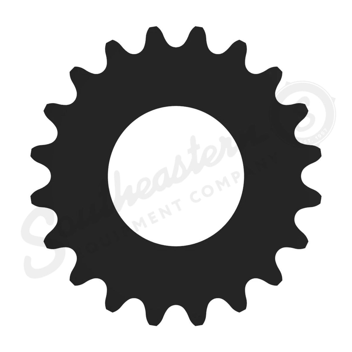 W20005020DS - OEM 20 TOOTH X SERIES SPROCKET 2" ROUND BORE FOR 50 PITCH CHAIN - CASE CONSTRUCTION