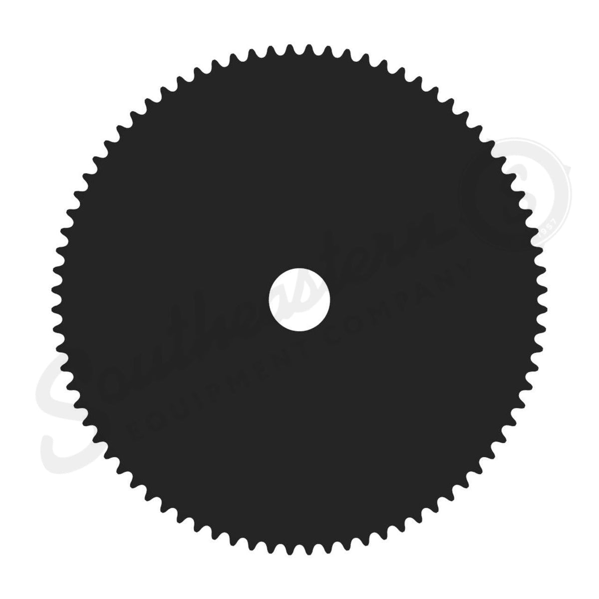 W20005080DS - OEM 80 TOOTH X SERIES SPROCKET 2" ROUND BORE FOR 50 PITCH CHAIN - CASE CONSTRUCTION