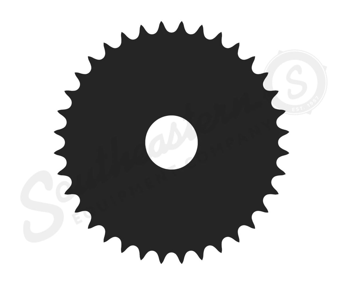 W20006036DS - OEM 36 TOOTH X SERIES SPROCKET 2" ROUND BORE FOR 60 PITCH CHAIN - CASE CONSTRUCTION