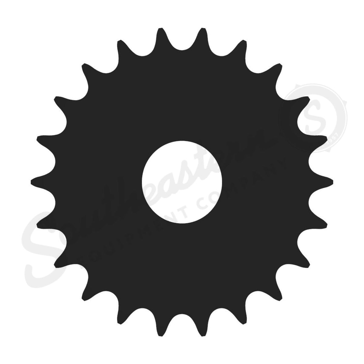 W20008022DS - OEM 22 TOOTH X SERIES SPROCKET 2" ROUND BORE FOR 80 PITCH CHAIN - CASE CONSTRUCTION