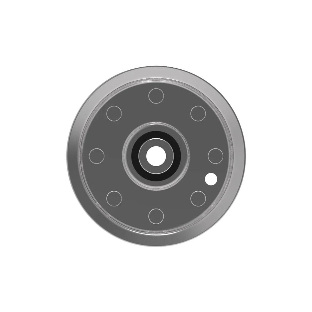 W23004008DS - OEM IDLER SERIES IDLER PULLEY .5IN ROUND BORE 4.59IN FLAT RIM - CASE CONSTRUCTION