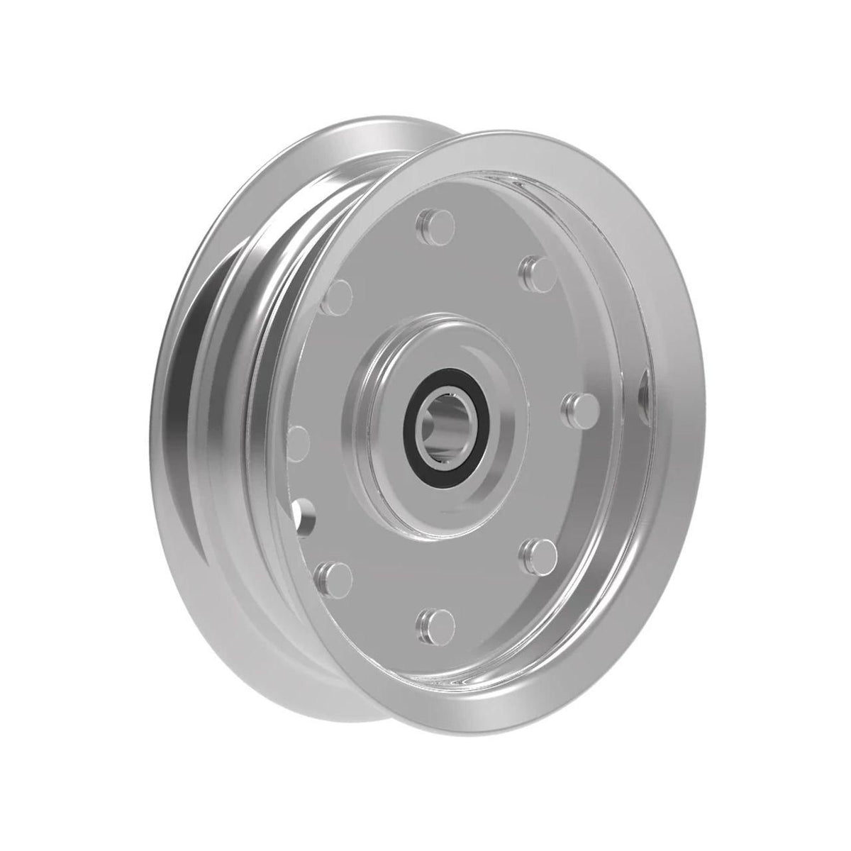 W23004008DS - OEM IDLER SERIES IDLER PULLEY .5IN ROUND BORE 4.59IN FLAT RIM - CASE CONSTRUCTION