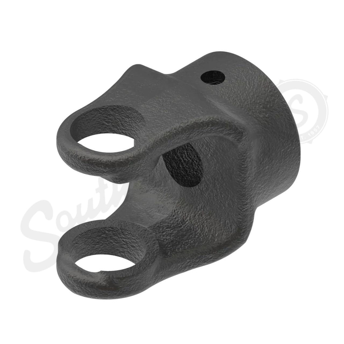 W8000612DS - OEM 6 SERIES YOKE ROUND w/ KEYWAY BORE SETSCREW CONNECTION - CASE CONSTRUCTION