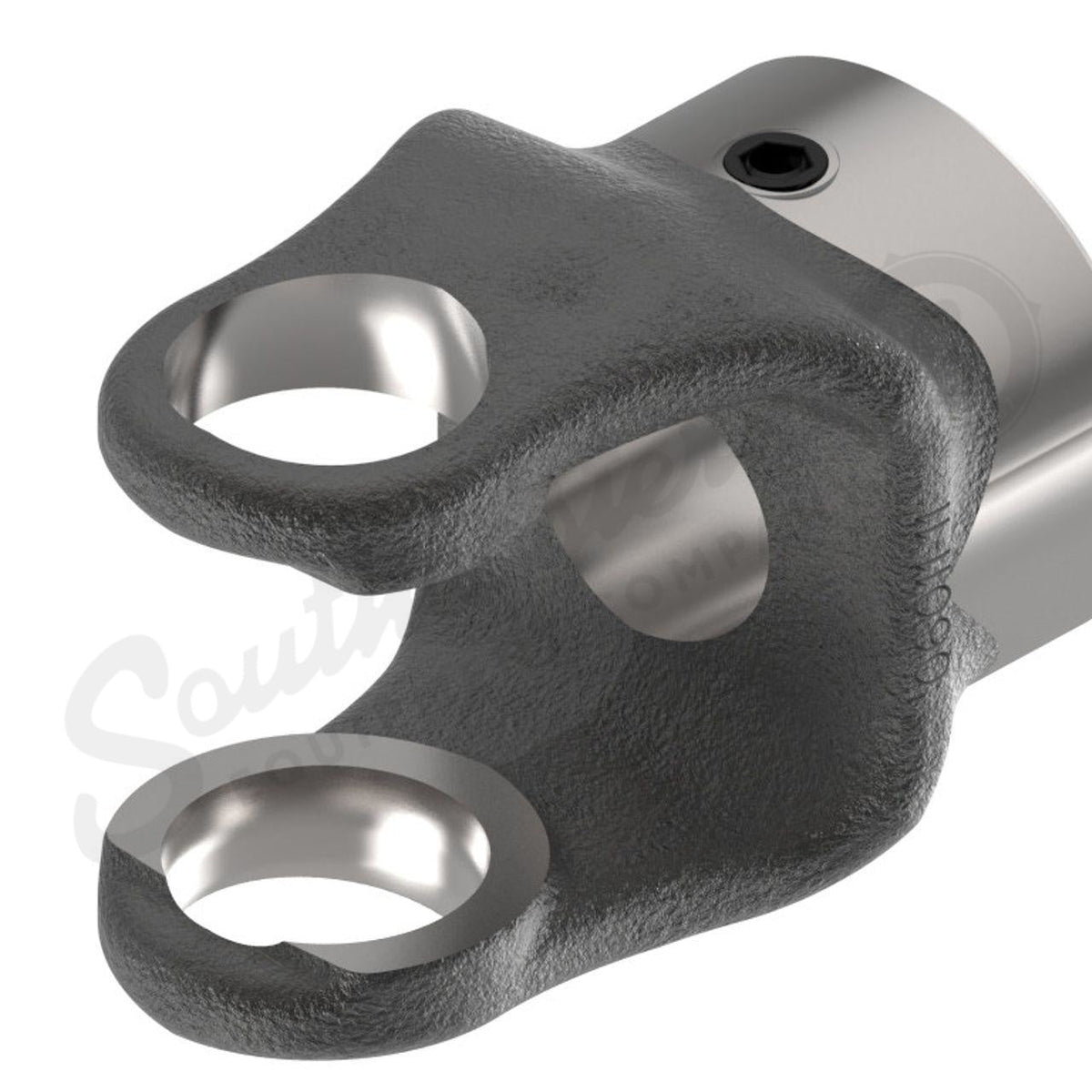 W8000616DS - OEM 6 SERIES YOKE ROUND w/ KEYWAY BORE SETSCREW CONNECTION - CASE CONSTRUCTION