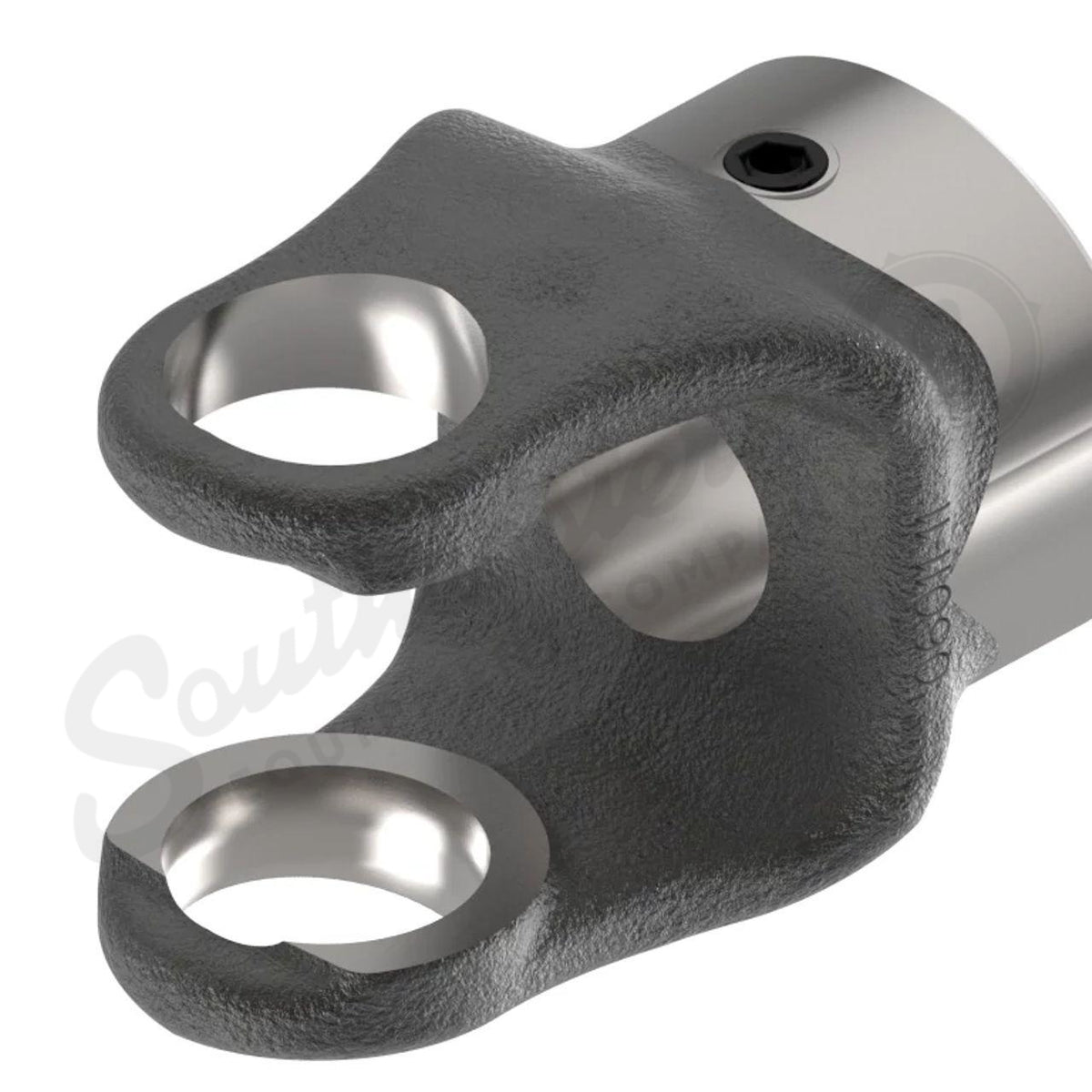 W8000618DS - OEM 6 SERIES YOKE ROUND w/ KEYWAY BORE SETSCREW CONNECTION - CASE CONSTRUCTION
