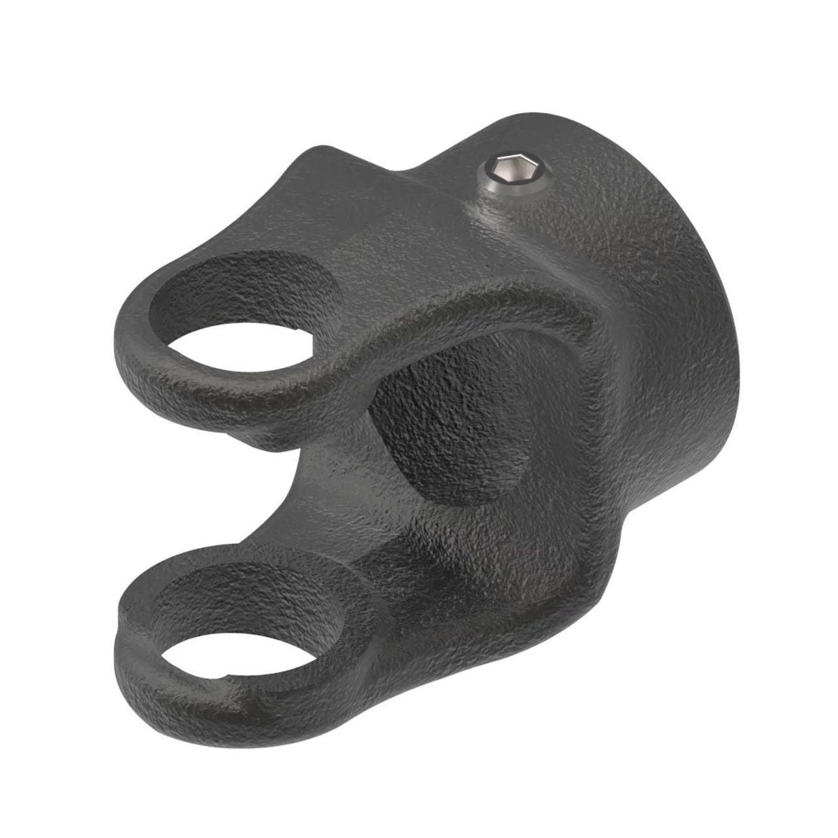 W8000620DS - OEM 6 SERIES YOKE ROUND w/ KEYWAY BORE SETSCREW CONNECTION - CASE CONSTRUCTION