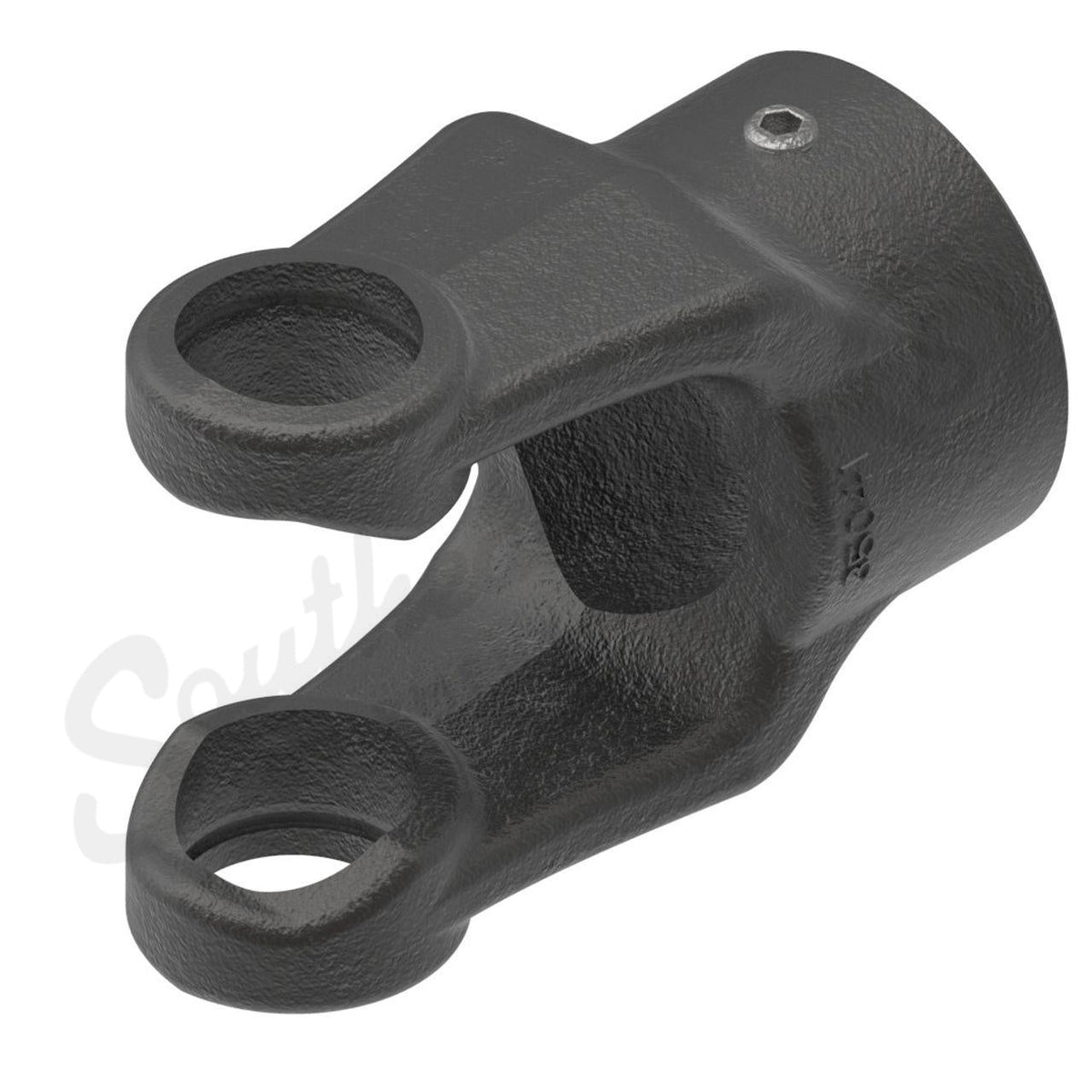 W8004428DS - OEM 44 SERIES YOKE ROUND w/ KEYWAY BORE SETSCREW CONNECTION - CASE CONSTRUCTION