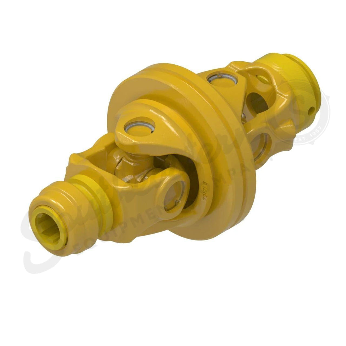 W8004432DS - OEM 44 SERIES YOKE ROUND w/ KEYWAY BORE SETSCREW CONNECTION - CASE CONSTRUCTION