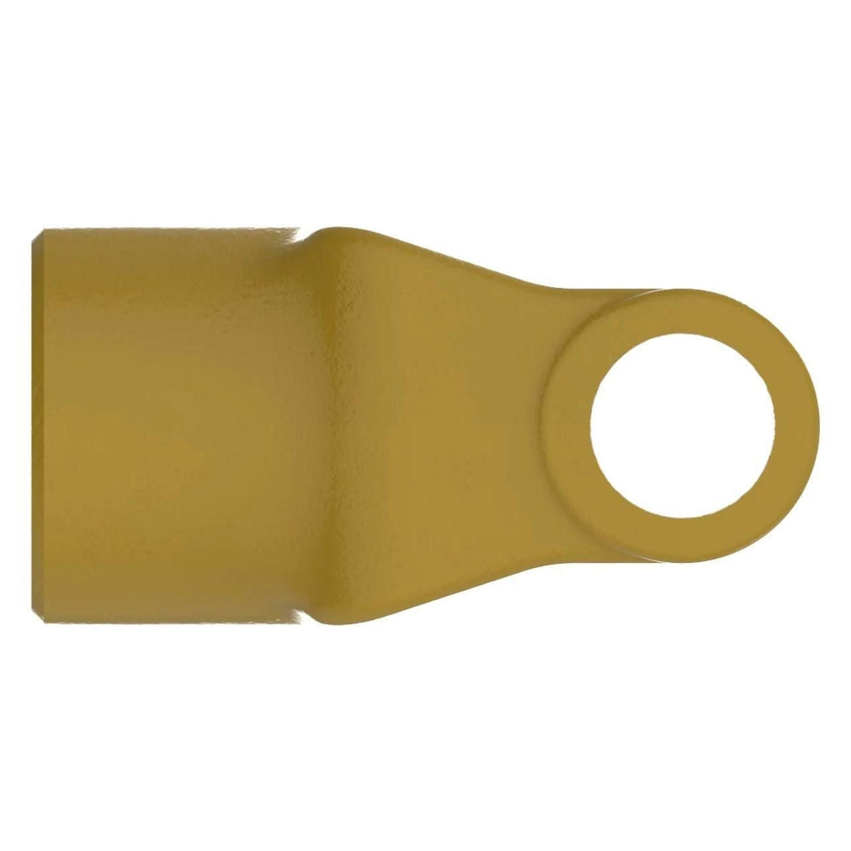 W8007125DS - OEM AW10 SERIES YOKE ROUND w/ KEYWAY BORE SETSCREW CONNECTION - CASE CONSTRUCTION