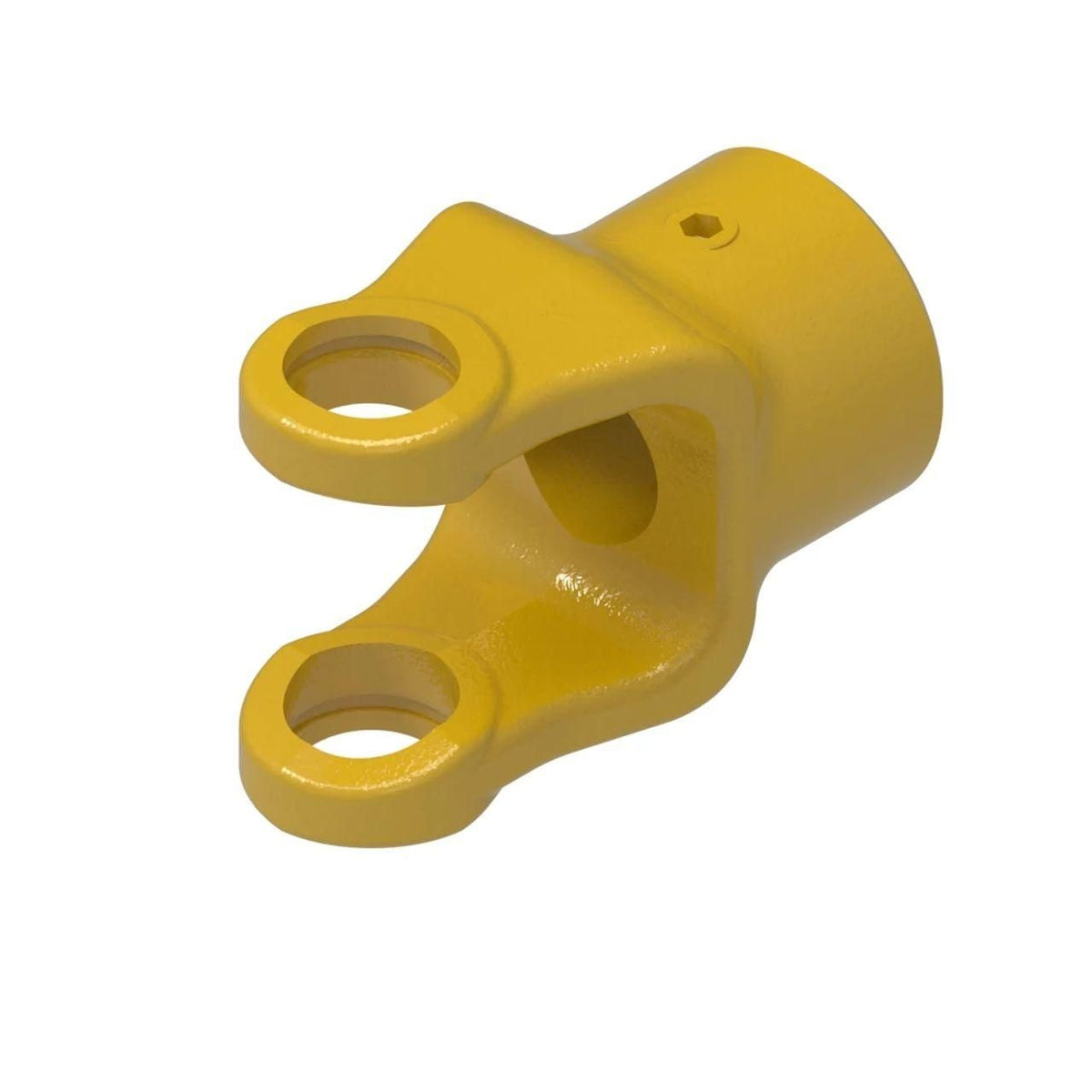 W8007125DS - OEM AW10 SERIES YOKE ROUND w/ KEYWAY BORE SETSCREW CONNECTION - CASE CONSTRUCTION