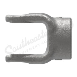 CASE Construction OEM Yoke 0675 Series Round W/ 2 Keyways Bore Setscrew Connection part number W8060514DS — image 1 of 5