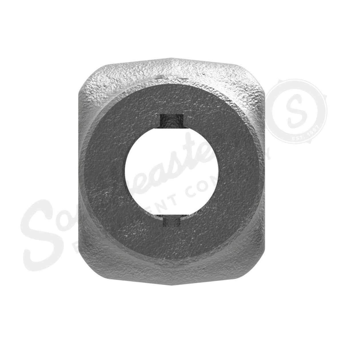 W8060616DS - OEM 6 SERIES YOKE ROUND w/ 2 KEYWAYS BORE SETSCREW CONNECTION - CASE CONSTRUCTION