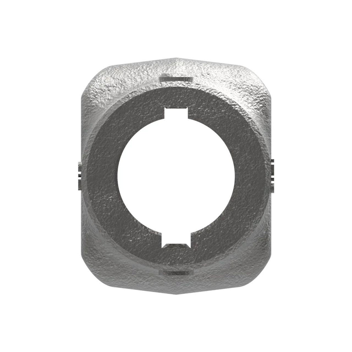 W8060620DS - OEM 6 SERIES YOKE ROUND w/ 2 KEYWAYS BORE SETSCREW CONNECTION - CASE CONSTRUCTION