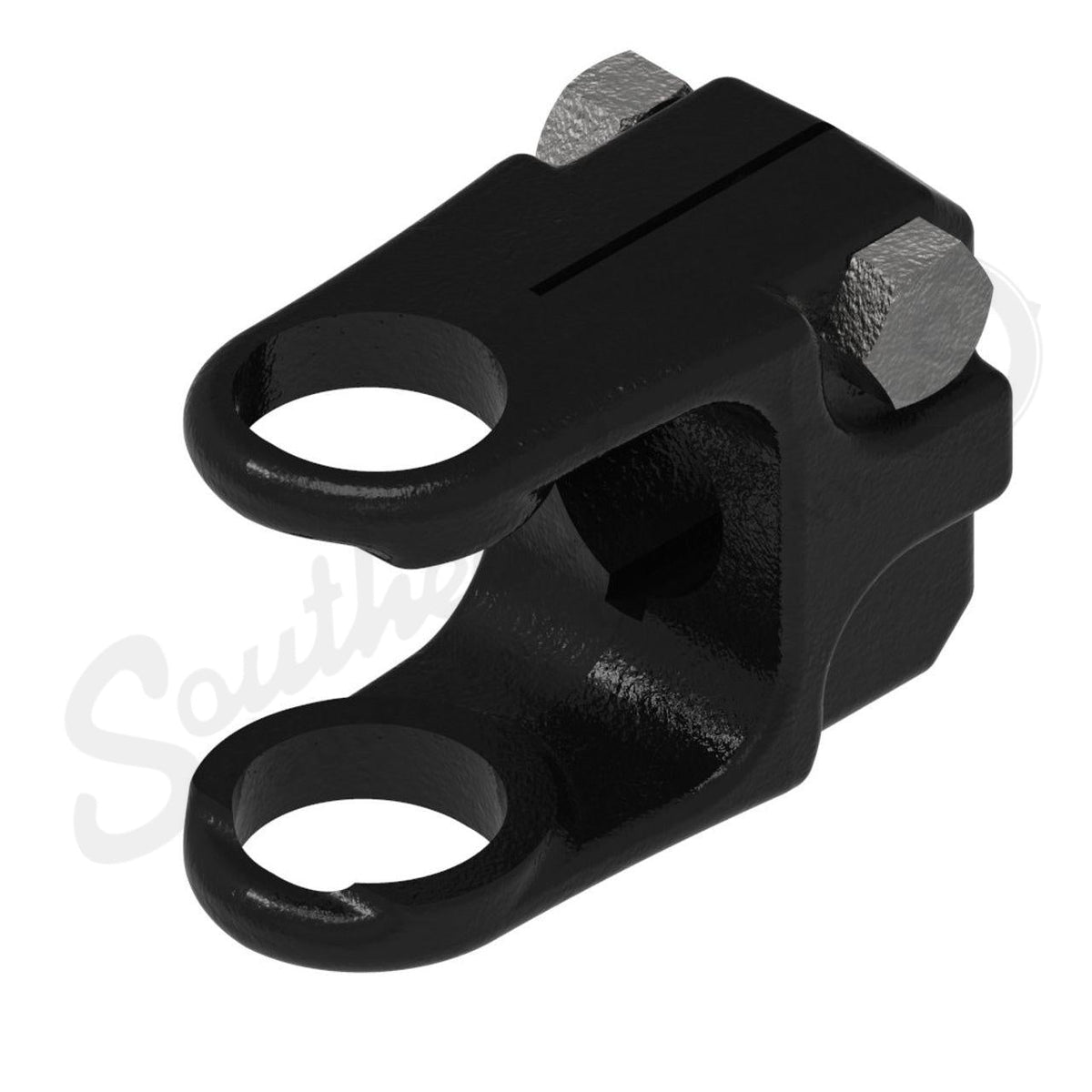 W8070614DS - OEM 6 SERIES YOKE ROUND w/ KEYWAY BORE CLAMP CONNECTION - CASE CONSTRUCTION