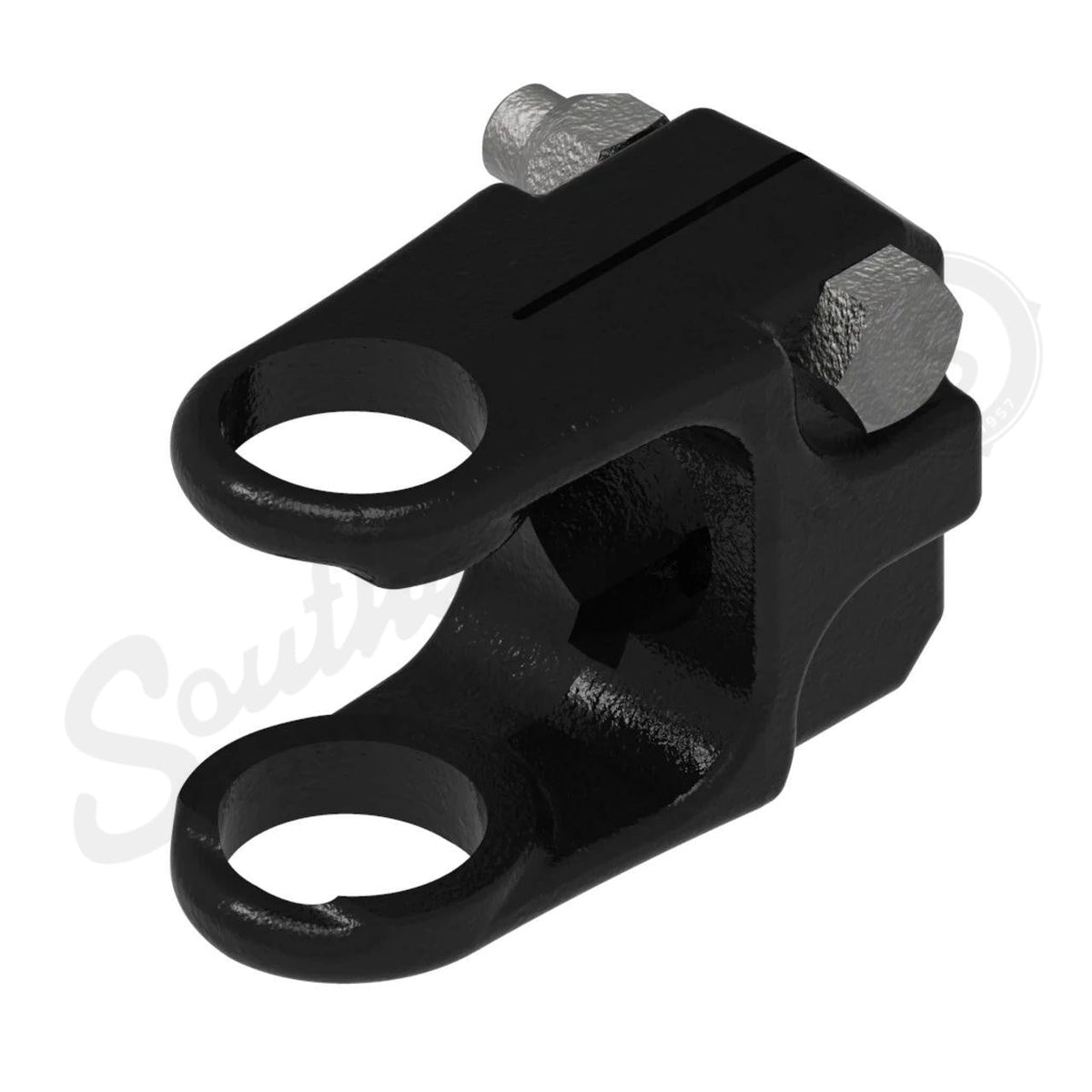 W8070616DS - OEM 6 SERIES YOKE ROUND w/ KEYWAY BORE CLAMP CONNECTION - CASE CONSTRUCTION