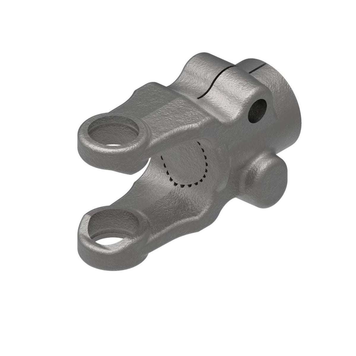 W8073527DS - OEM 35 SERIES YOKE 1 3/4-27 SPLINE BORE CLAMP CONNECTION - CASE CONSTRUCTION