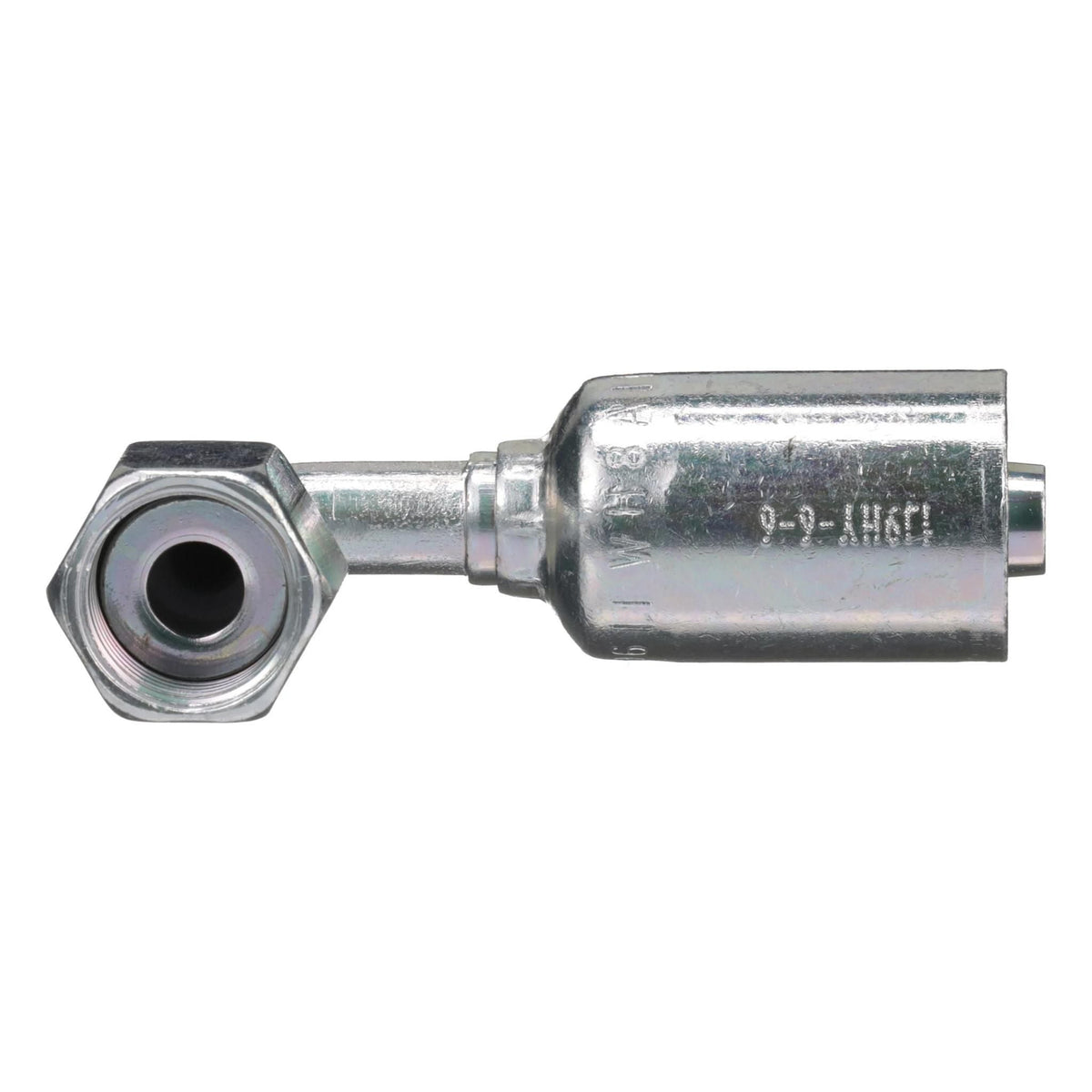 ZJM65 - OEM HYDRAULIC FITTING FEMALE SEAL-LOK SWIVEL 90 DEGREE SHORT - CASE CONSTRUCTION