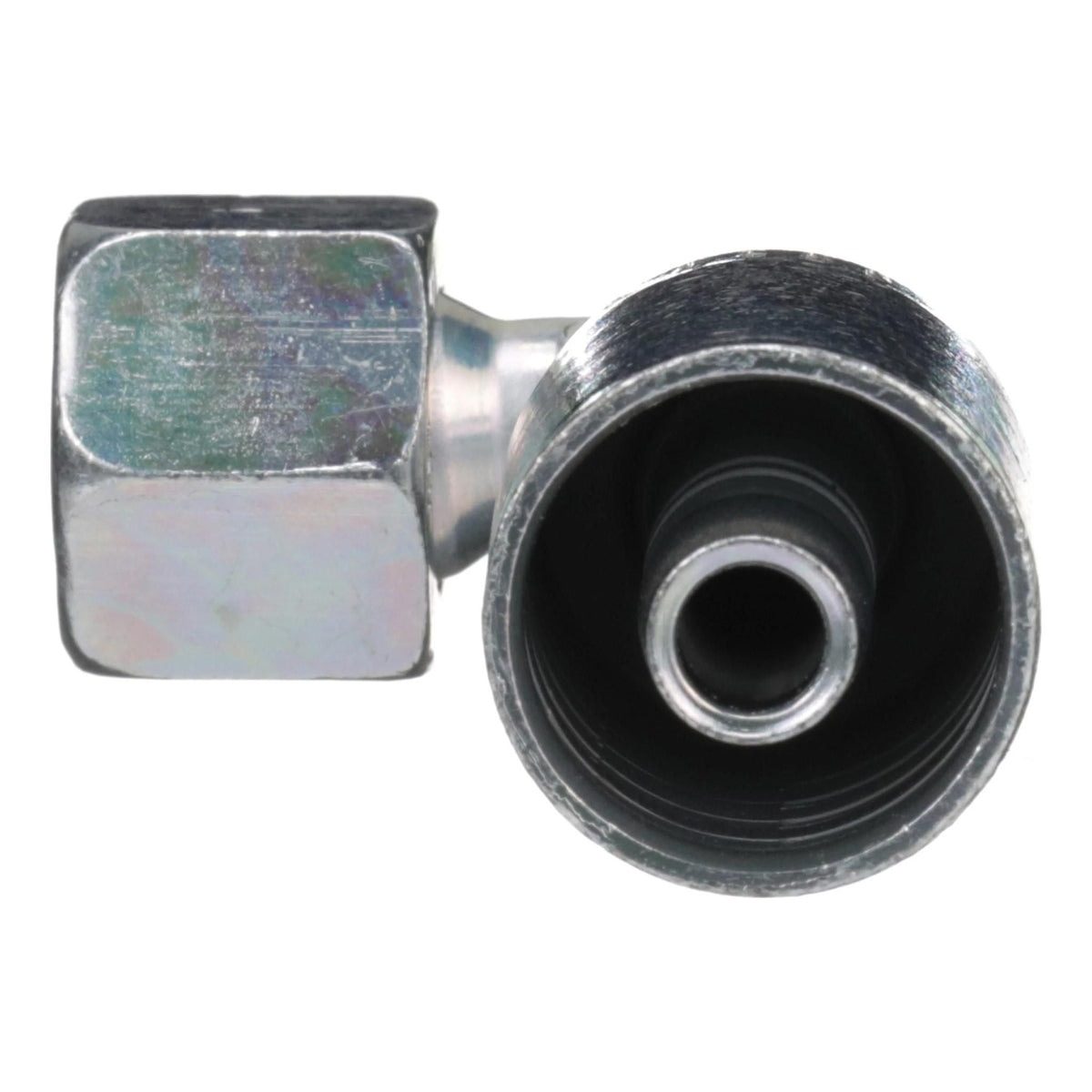 ZJM65 - OEM HYDRAULIC FITTING FEMALE SEAL-LOK SWIVEL 90 DEGREE SHORT - CASE CONSTRUCTION