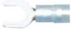 ZQC163226050 - Terminal de horquilla OEM de doble engarce de nailon de calibre 16 a 14 - Construcción de la caja