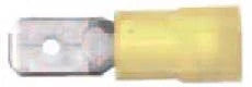 ZQC163453050 - OEM MALE DISCONNECT DOUBLE CRIMP NYLON .250IN 12 TO 10 GAUGE - CASE CONSTRUCTION