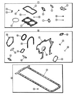 A62050 - OEM SEAL KIT - CASE CONSTRUCTION