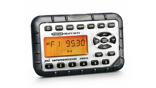 JENSEN Heavy-Duty MINI Waterproof AM/FM/WB Radio - Parts - Southeastern