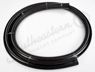 Air Seeder Hose - Black PVC - 5" ID - Sold by Foot marketing