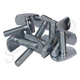 Hex Bolt – Flat Raised Head – 3/8″ NC x 3/4″