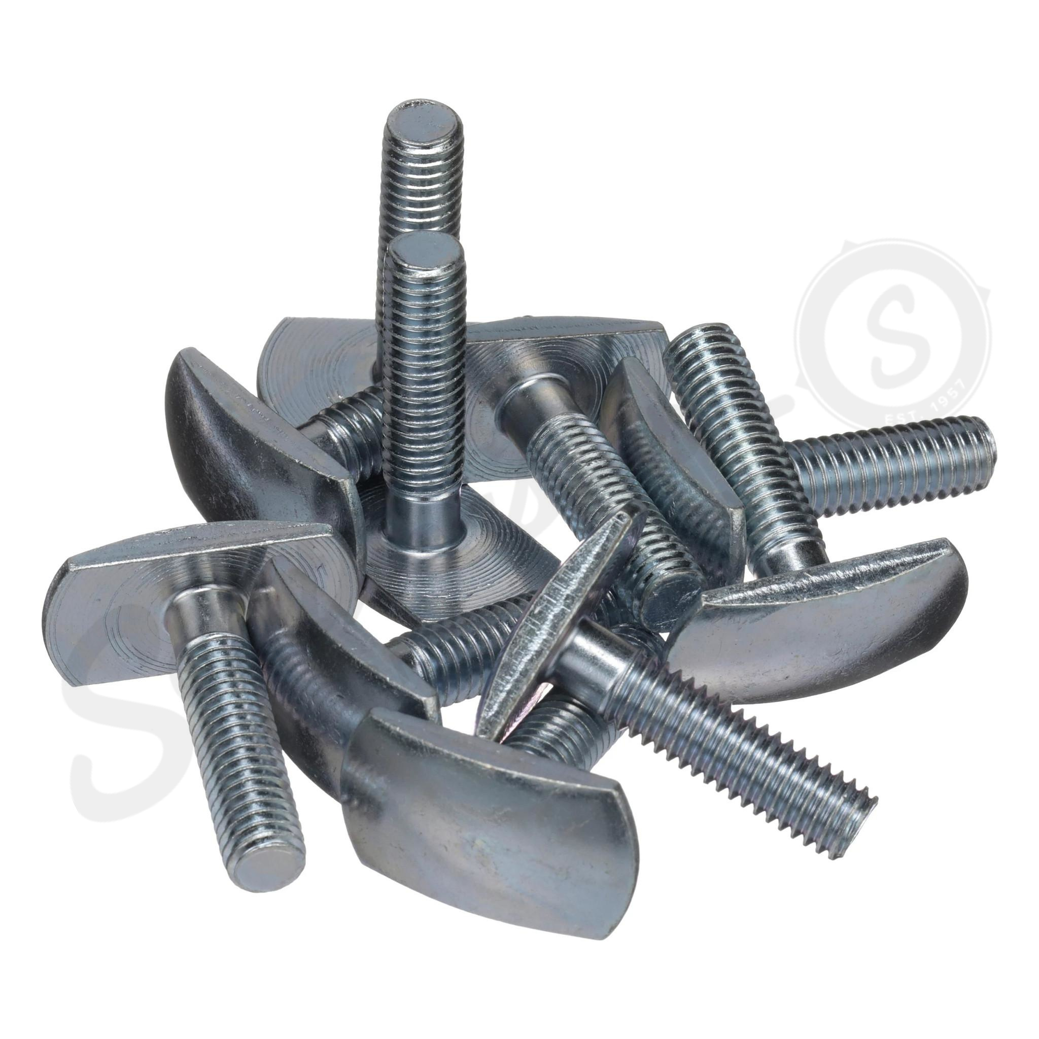 Hex Bolt – Flat Raised Head – 3/8″ NC x 3/4″