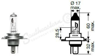 H4 Bulb - 12-Volt - 60/55-Watt marketing