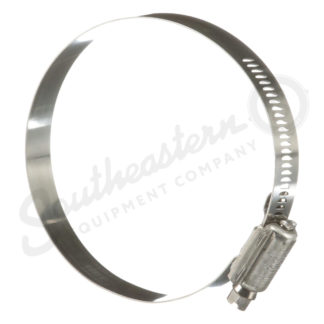 Heavy-Duty Worm Hose Clamp - 3.25/4.125 marketing