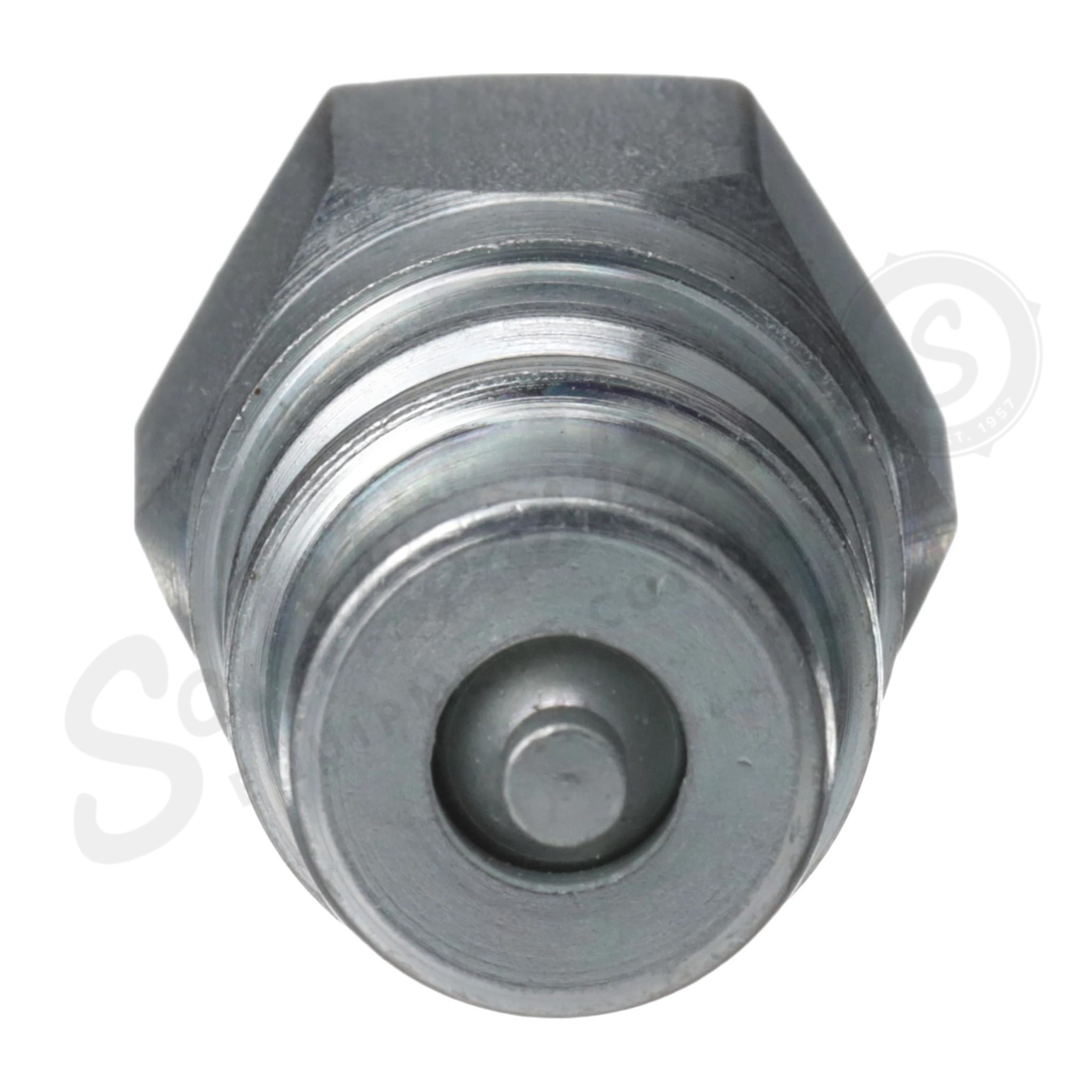 Hydraulic Quick Coupler Nipple – 1/4″ Body x 9/16-18 ORB