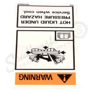 WARNING DECAL