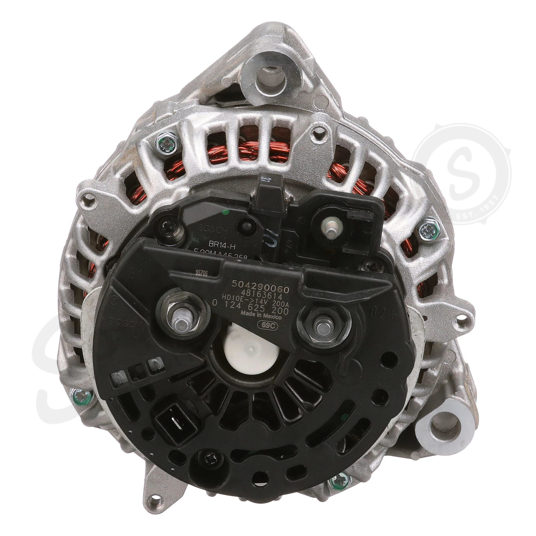 Alternator – 14-Volt – 200-Amp